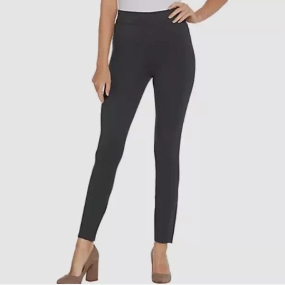 Spanx Ponte Ankle-Length Leggings Dark Grey Size Medium A309030 NWT